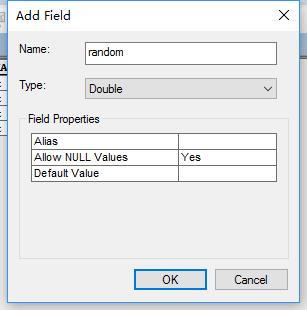 ArcGIS中使用字段计算器生成随机数和自增数