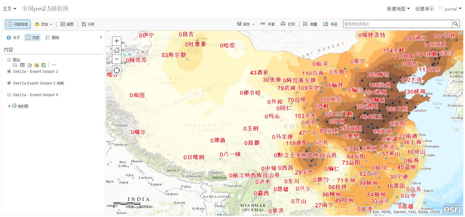 地图查看