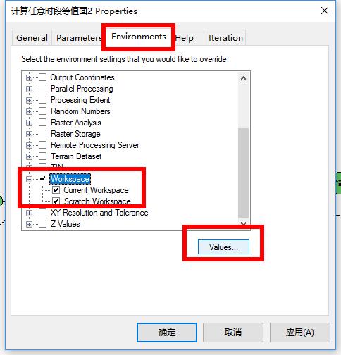 ArcGIS ModelBuilder,workspace