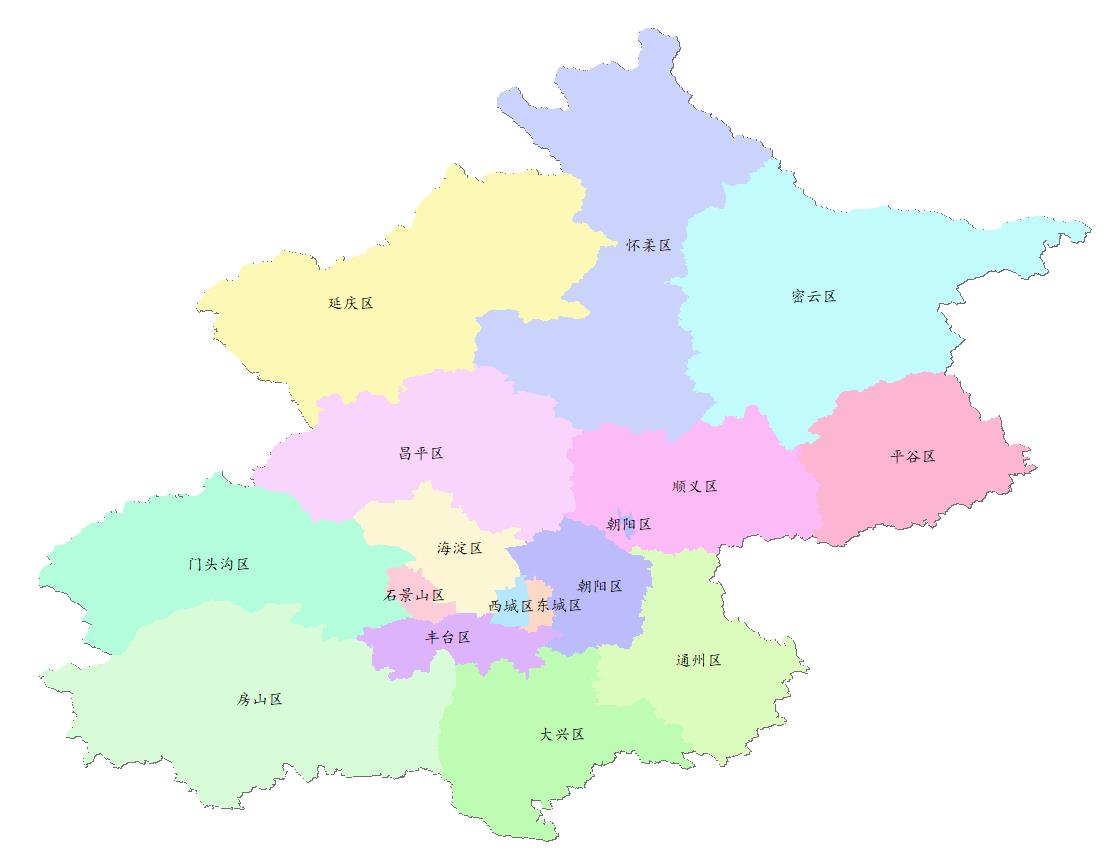 北京行政区划